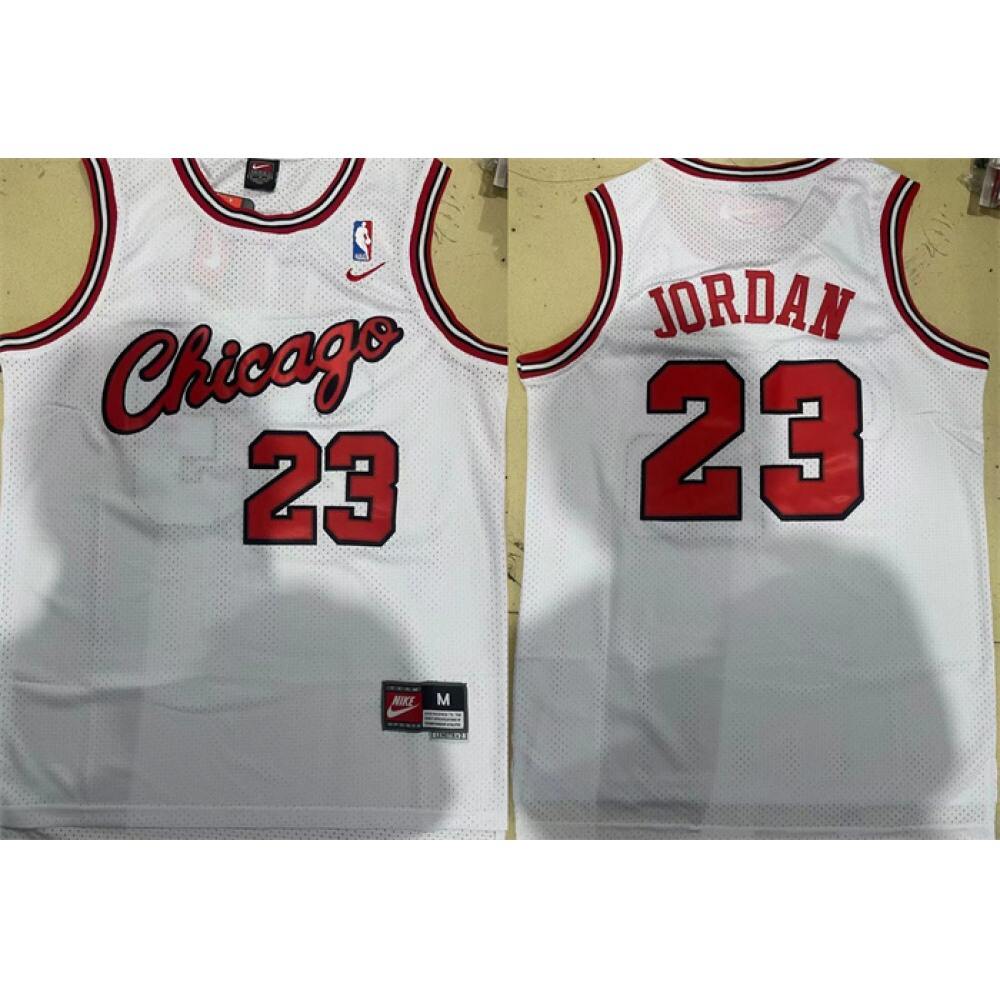 Pro Grade Chicago Bulls 23 Jersey White - Basketball Fan Gear