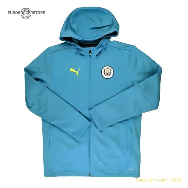 Authentic 2024-2025 Man City Training Softshell Jacket (magic Blue)