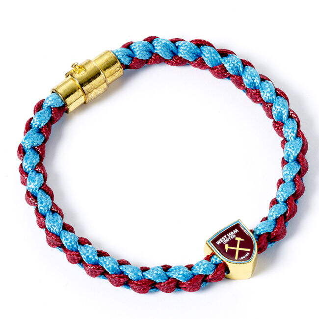 West Ham United FC Two Tone Bracelet