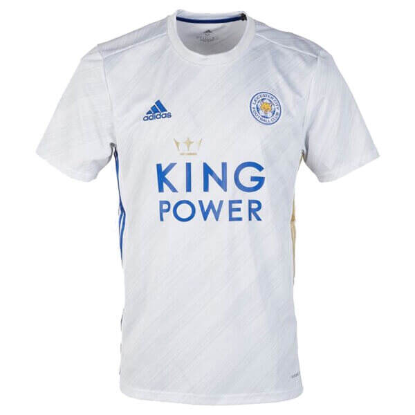 Leicester City 20-21 Away White Soccer Jersey Shirt - Official