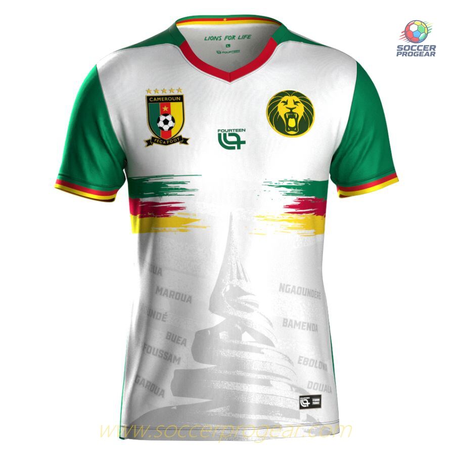 Cameroon 2025 Season-2026 Third Children Jersey Set Team Jersey