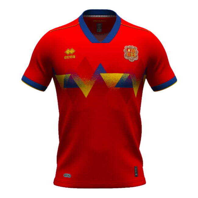 Low Cost 2024-2025 Andorra Home Shirt (Kids) Cute