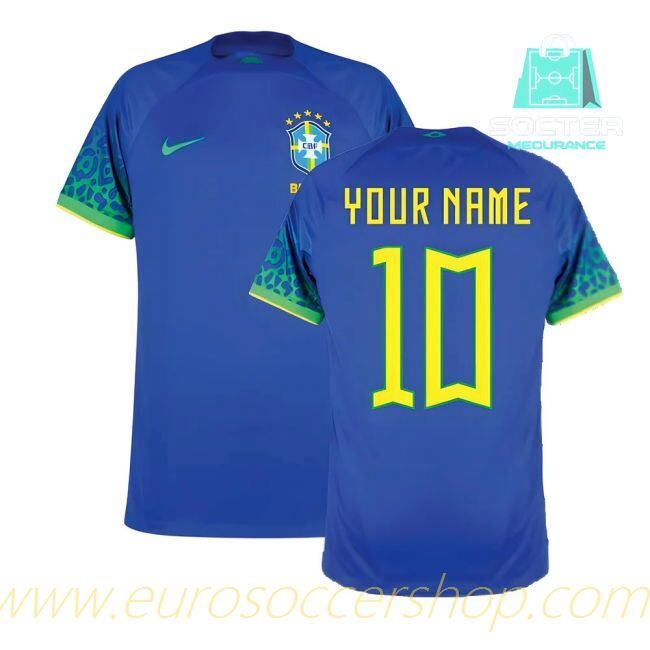 2022-2023 Brazilian National Team Away (Personalized Edition)