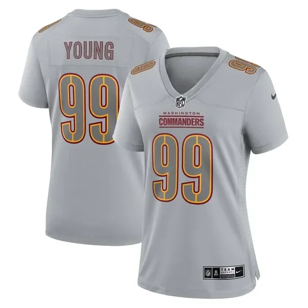 None Chase Young Game Jersey - Gray | NFL Player Jersey | NFL Football