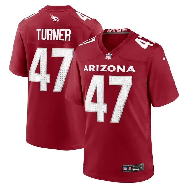 Performance None Game Jersey - Premium Cardinal NFL Fan Jersey | Ga...