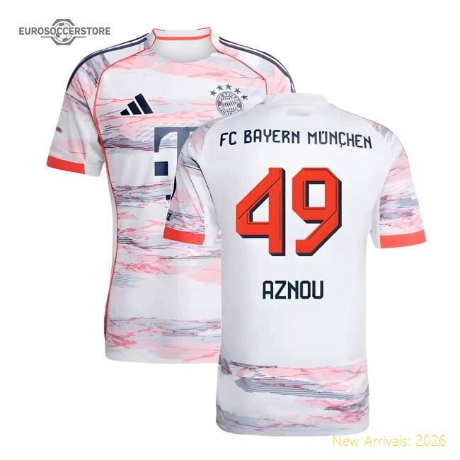 Premium-grade 2025-2026 Bayern Munich Away Jersey (aznou 49)