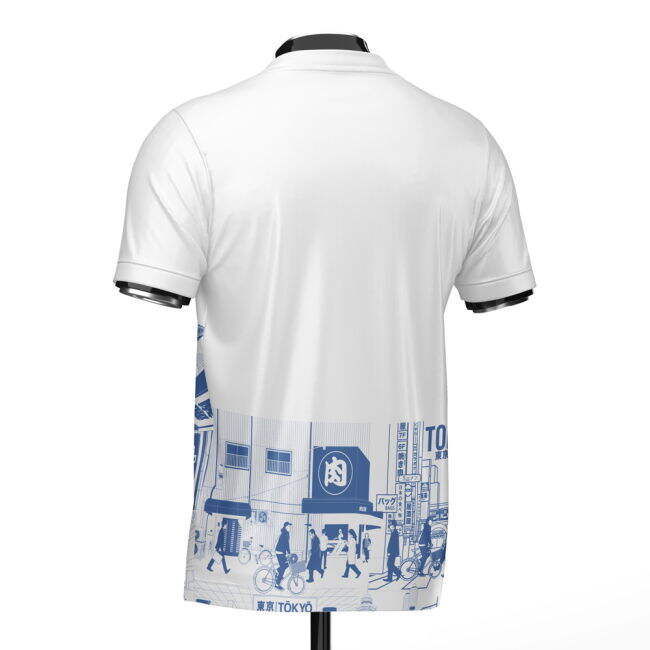 Top-Tier Match-Ready Japan Tokyo Heritage Football Jersey Blue