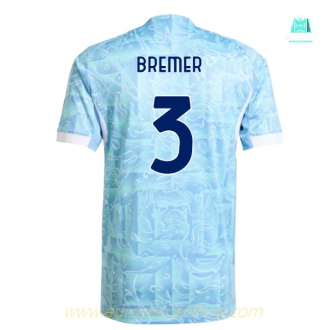2025-2026 Juventus Authentic Away Shirt (Bremer 3)