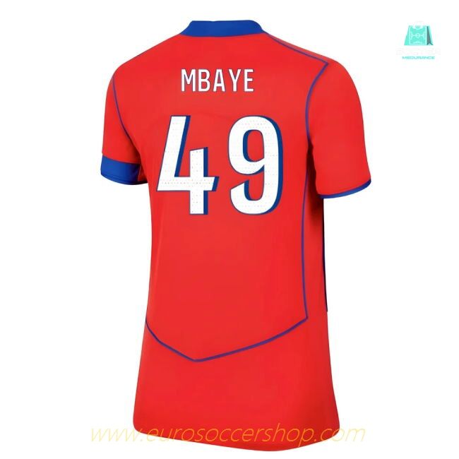 2025-2026 PSG Third Shirt (Womens) (Mbaye 49)