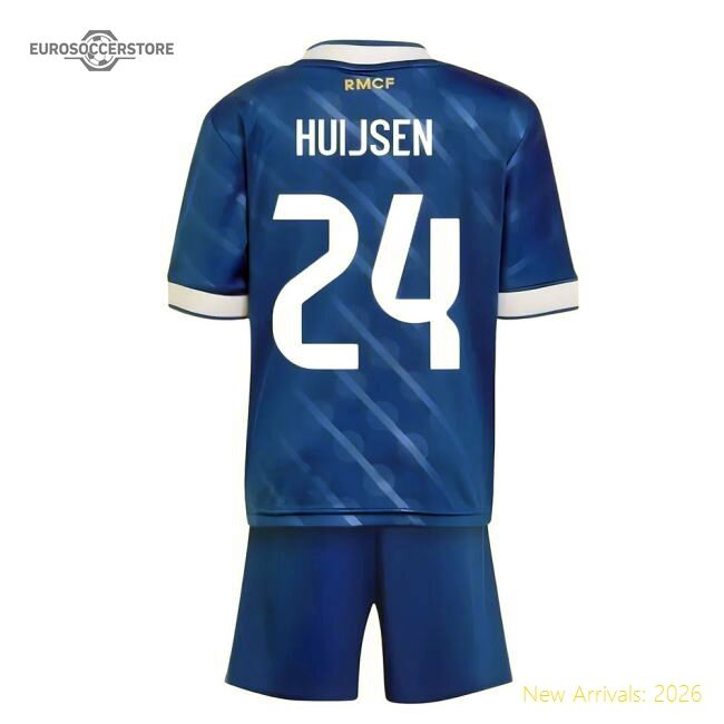 High-quality 2025-2026 Real Madrid Third Youth Kit (huijsen 24)