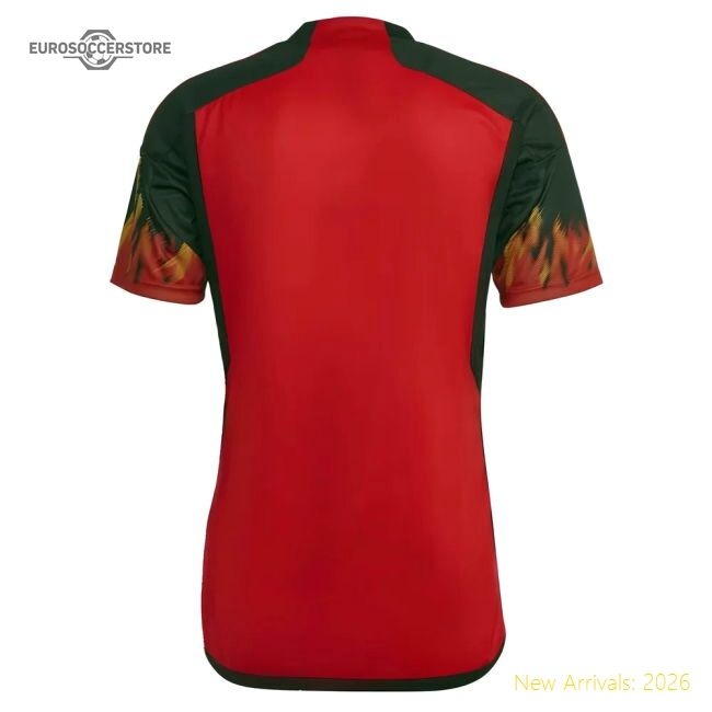 High-performance Belgium 2022-2023 Official Home Shirt Modern
