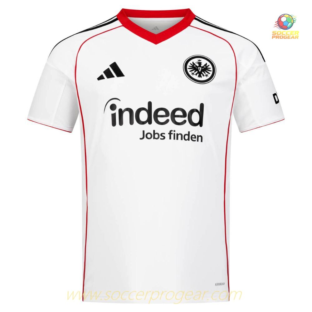 Soccer Team Shirt Frankfurt Away 2025-2026 Season