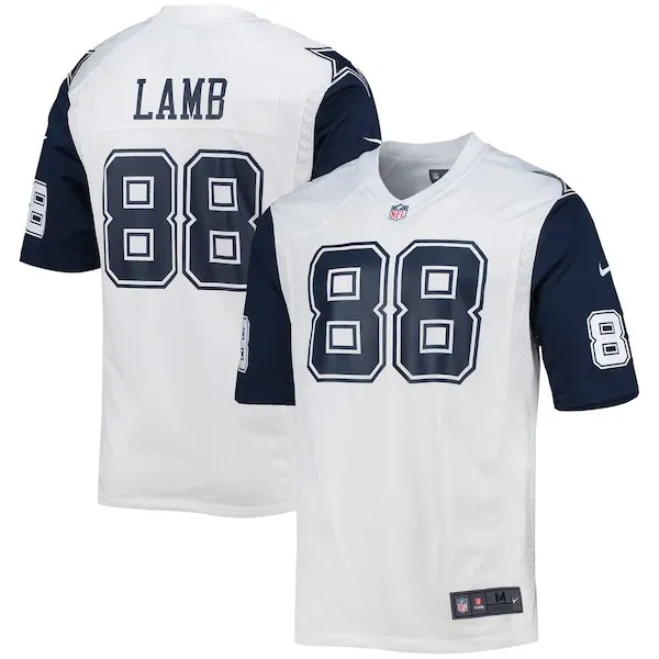 Dallas Cowboys Game NFL Jersey - White | High-Quality Football Apparel