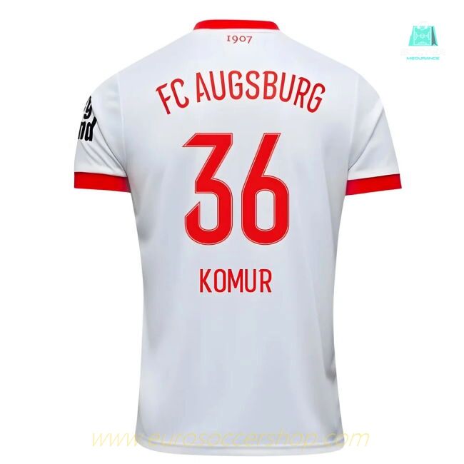 2025-2026 FC Augsburg Home Shirt (Komur 36)