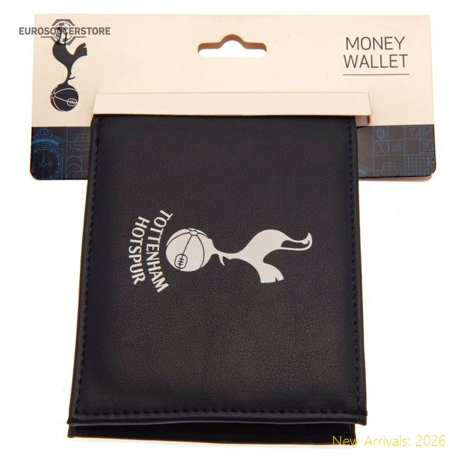 Authentic Tottenham Hotspur Fc Coloured Pu Wallet - Premium Quality
