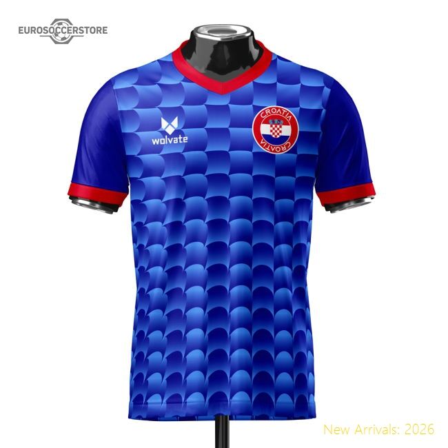 Croatia 2024-2025 Top Regular Jersey - Retro Mobility Fashion-forward