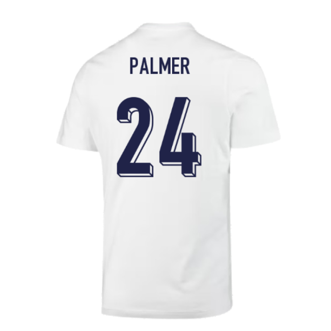 2025 Edition Comfortable England Home Game Jersey (Palmer 24)