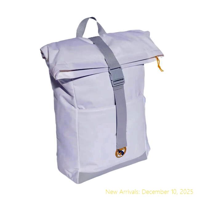 Elite 2025-2026 RM Real Madrid Backpack (White) - Budget-Friendly