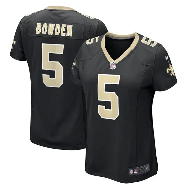 New Orleans Saints Game Football Jersey - Black S | authentic jersey