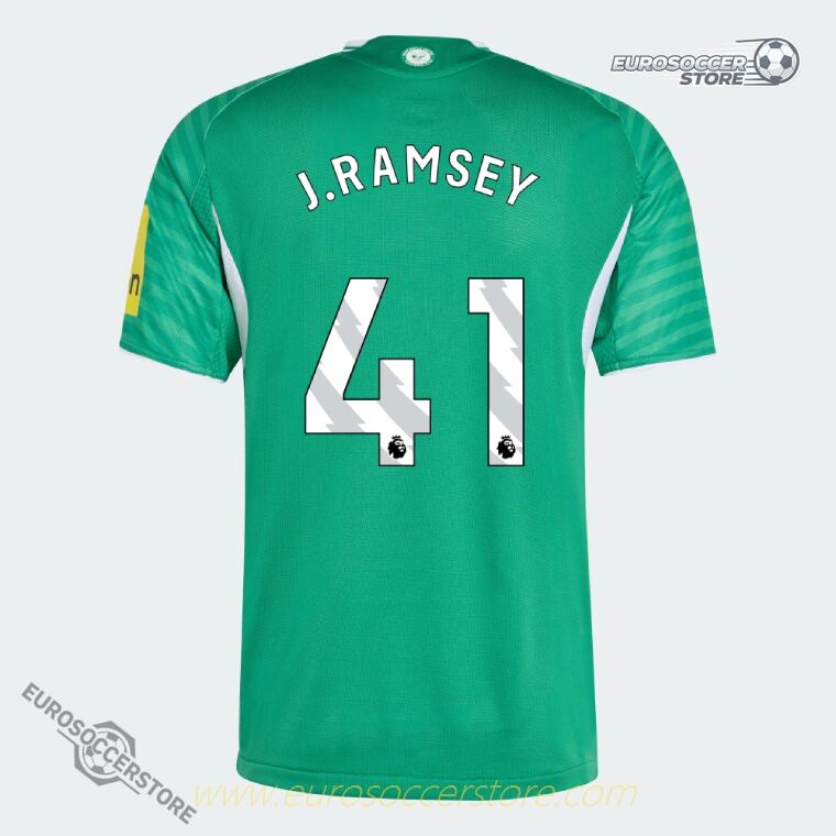 Newcastle United 25-26 Away Jersey J.RAMSEY 41 (Player Version)