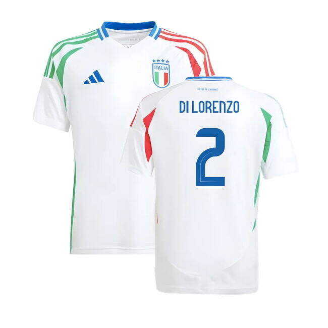 Low Cost 2024-2025 Italy Away Shirt (Kids) (DI LORENZO 2) Spiritual