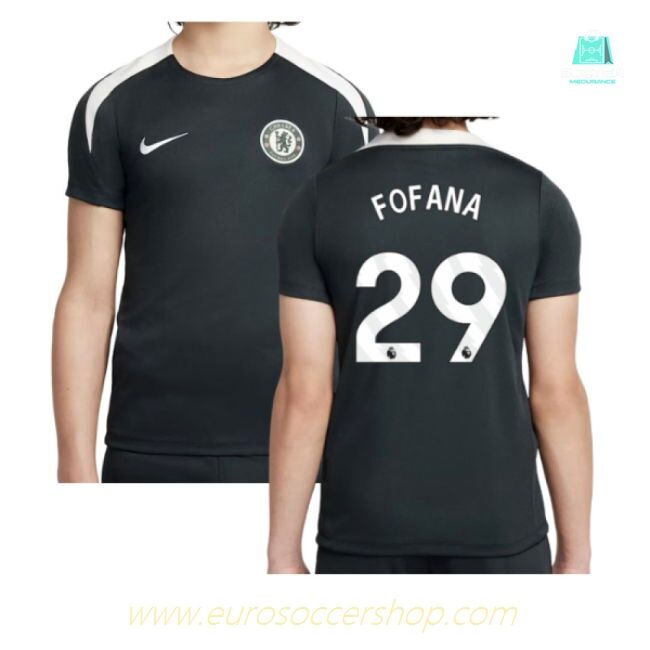 2025-2026 Chelsea Strike Training Shirt (Green) - Kids (Fofana 29)