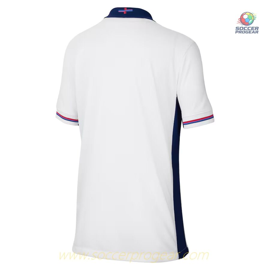 England Home Soccer Shirt 2024-2025 Season Kids