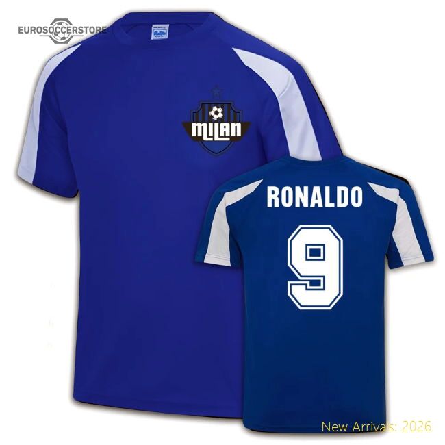 2023-2024 Inter Milan Training Pro-level Jersey Ronaldo Kappa Kombat