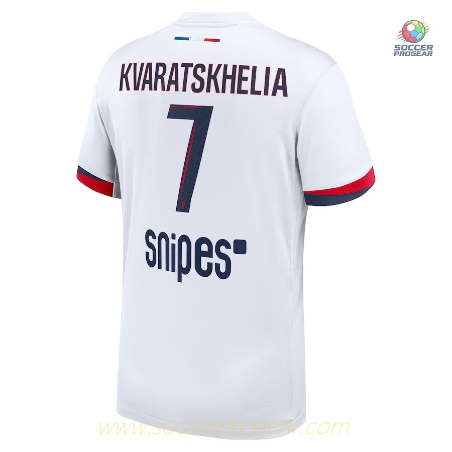 PSG Genuine Away Children Football Kit Football Jersey 2024/25 Collection Kvaratskhelia