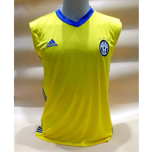 Juventus Yellow 201617 Vest Soccer Jersey Shirt - Official Replica