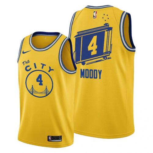 Golden State Warriors Moses #4 Signature Edition Jersey Contemporary D