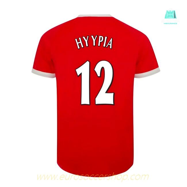 2001-2003 Liverpool Retro Euro Home Shirt (HYYPIA 12)