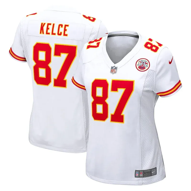 Performance Kansas City Chiefs Game Jersey - Premium White NFL Fan ...