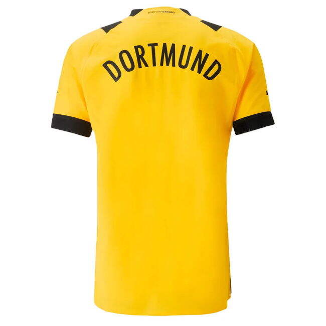 Official 2022-2023 Borussia Dortmund Home With Classic Design
