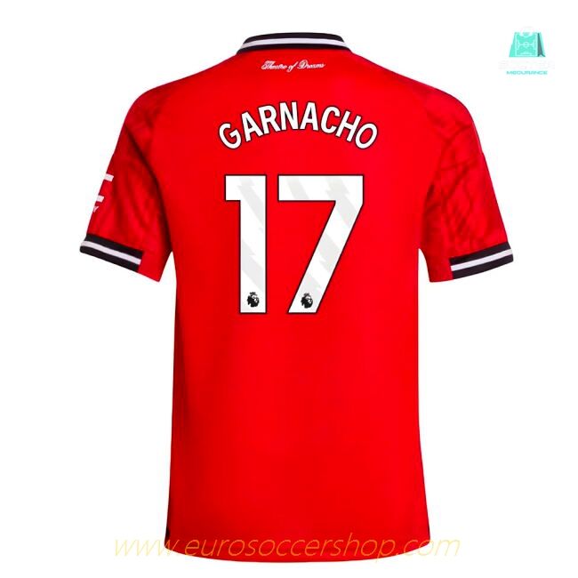 2025-2026 Man Utd Home Shirt (Kids) (Garnacho 17)