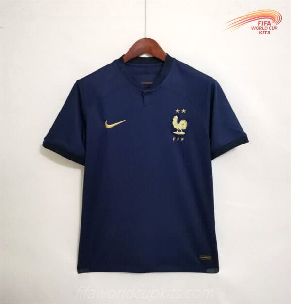 France Football Strip 2022 vintage WC Finals First Choice