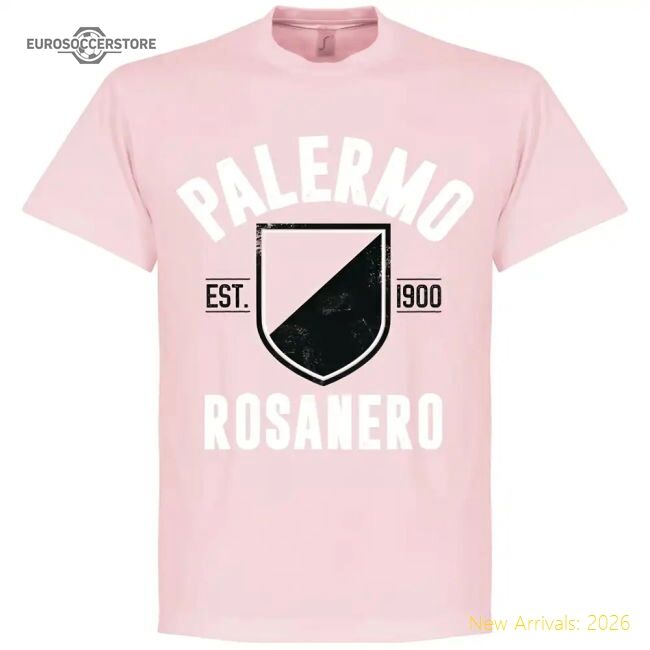 First-class Palermo Fc Established Fan T-shirt - Pink - Fan Collection