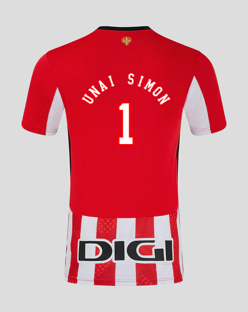 Unai Simon's 24-25 Athletic Bilbao Home Jersey 1
