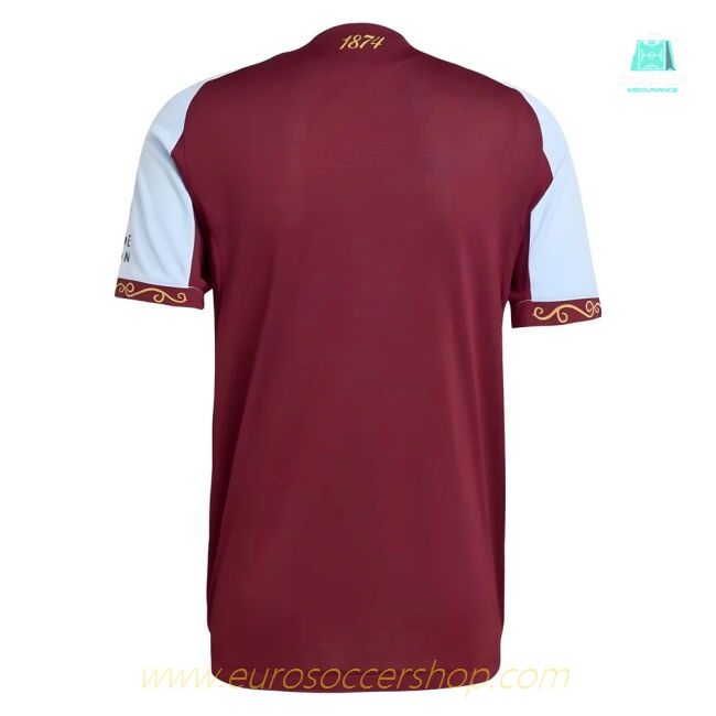 2025-2026 Aston Villa Authentic Home Shirt