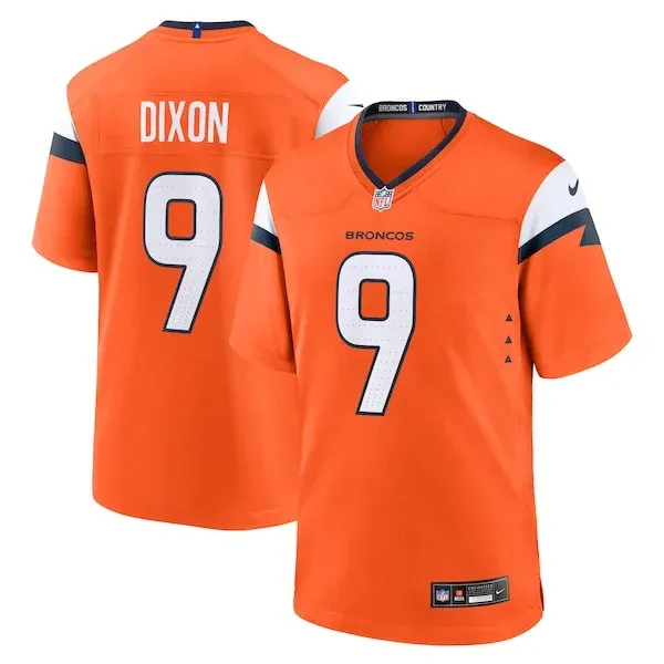 None Game NFL Jersey - Orange | Official Football Apparel | NFL Footba