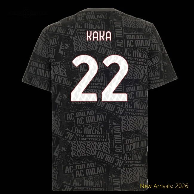 Pro-level Ac Milan Home Kaka Jersey 2025-2026 Comfortable