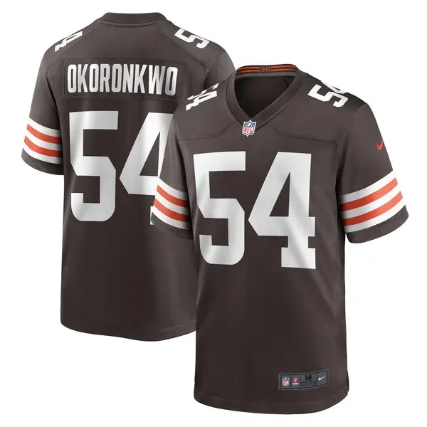 Performance None Game Jersey - Premium Brown NFL Fan Jersey | Game ...