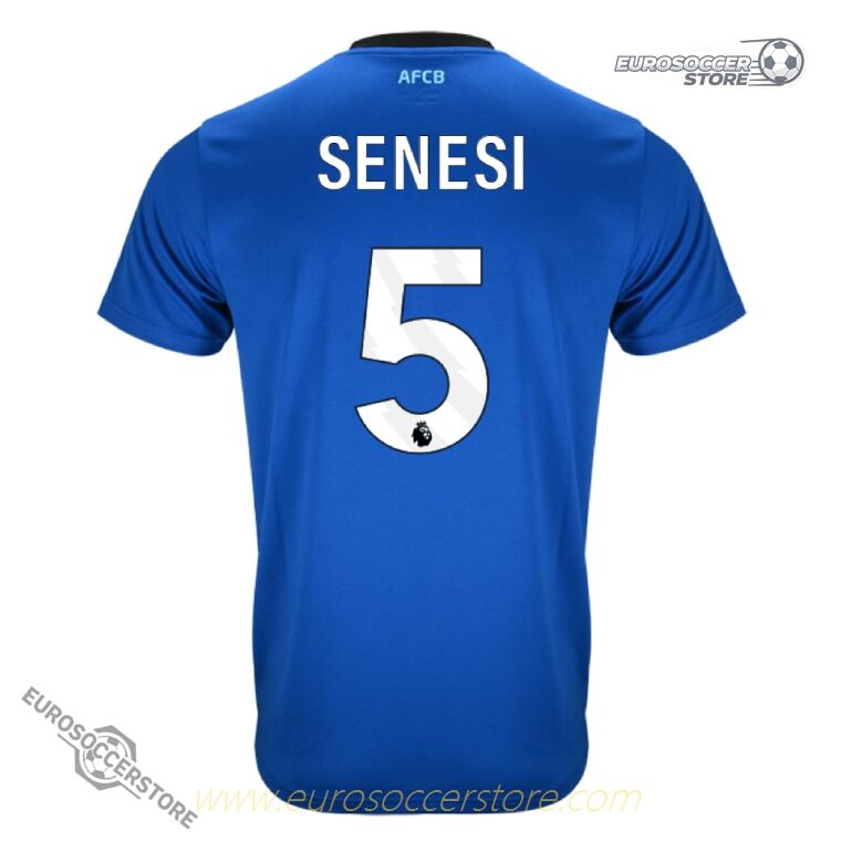 Away SENESI 5 Jersey of Bournemouth for the 25-26 season