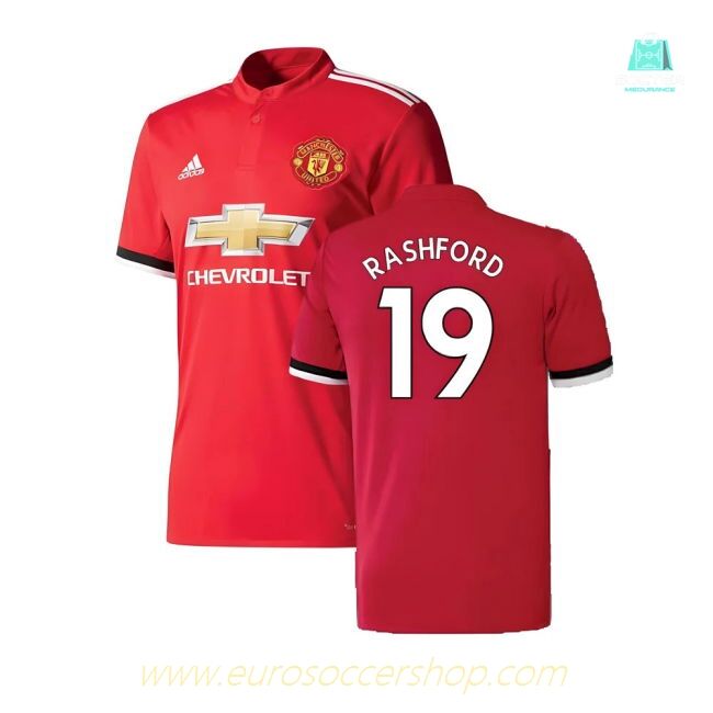 Manchester United 2017-18 Home Shirt ((Excellent) 4-5 Year) (Rashford 19)