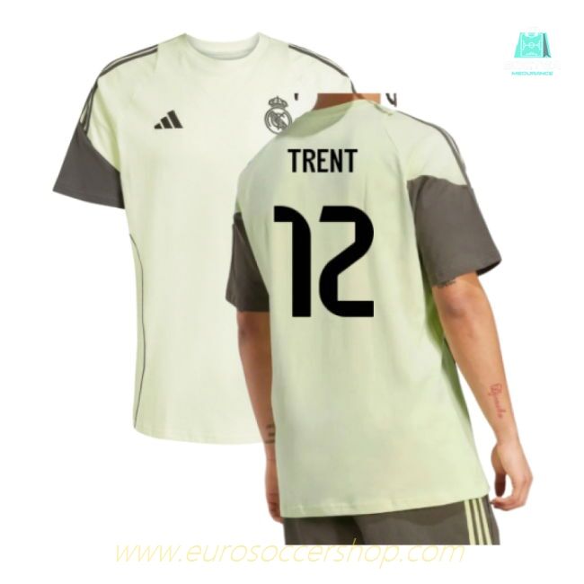 2025-2026 Real Madrid Training Tee (Almost Lime) (Trent 12)