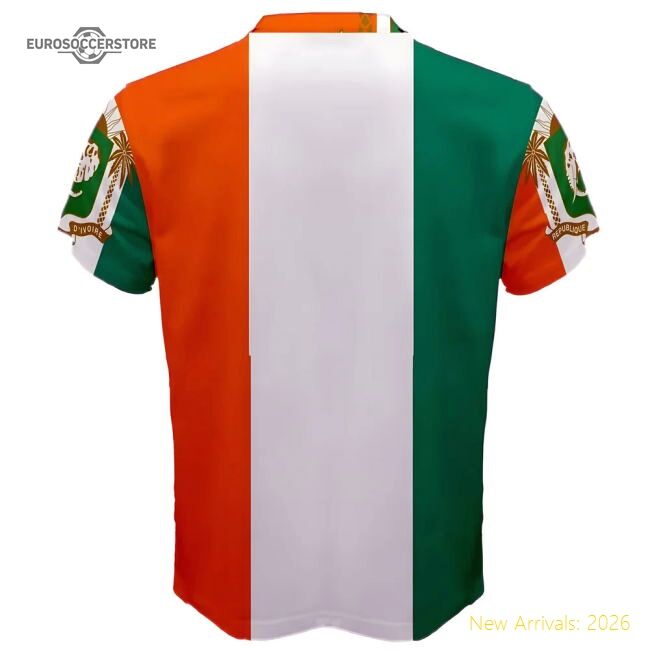 Official Ivory Coast 20242025 Regular Shirt () Retro Quickdry