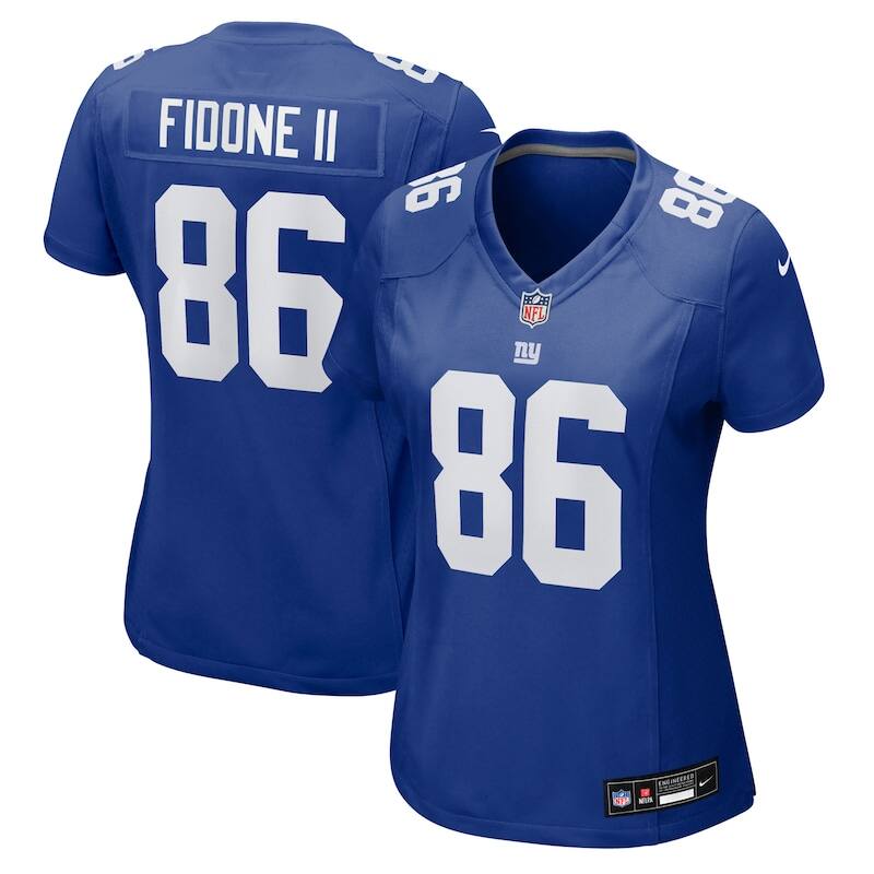 None Thomas Fidone II NY Giants Game-Ready Replica Jersey for NFL Fans