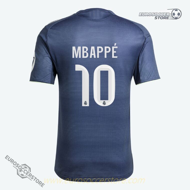 Real Madrid Away MBAPPÉ 10 Football Jersey 25-26 Season (Player Edition)