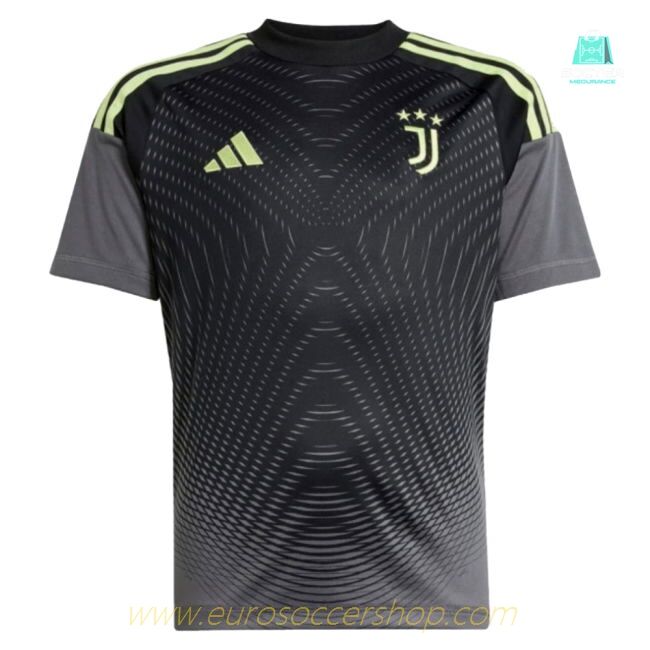 2025-2026 Juventus Home Goalkeeper Shirt (Grey) - Kids (Your Name)