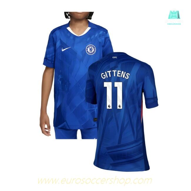 2025-2026 Chelsea Home Shirt (Kids) (Gittens 11)